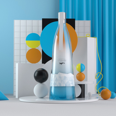 靜物建模渲染|三維|產品|義烏尚意文化傳媒 